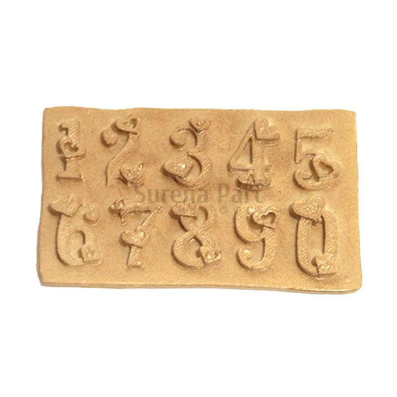 ملد سیلیکونی عدد قلبی 418