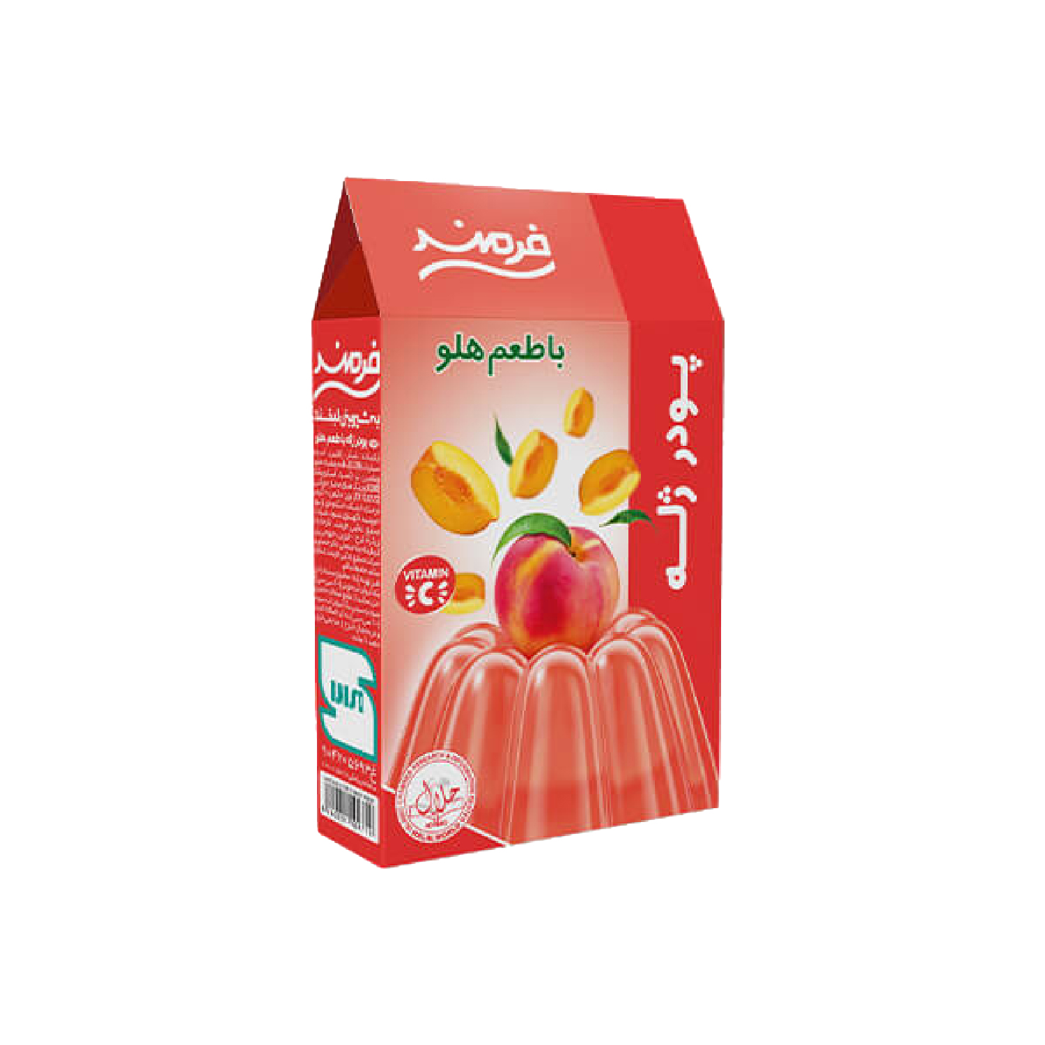 پودر ژله با طعم هلو فرمند