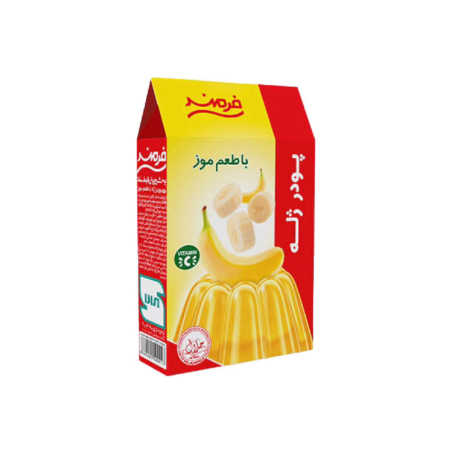 پودر ژله با طعم موز فرمند
