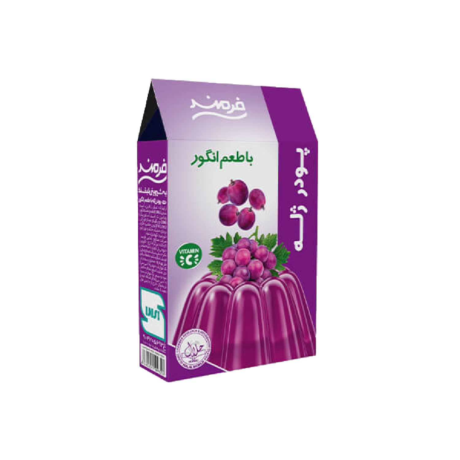 پودر ژله با طعم انگور فرمند