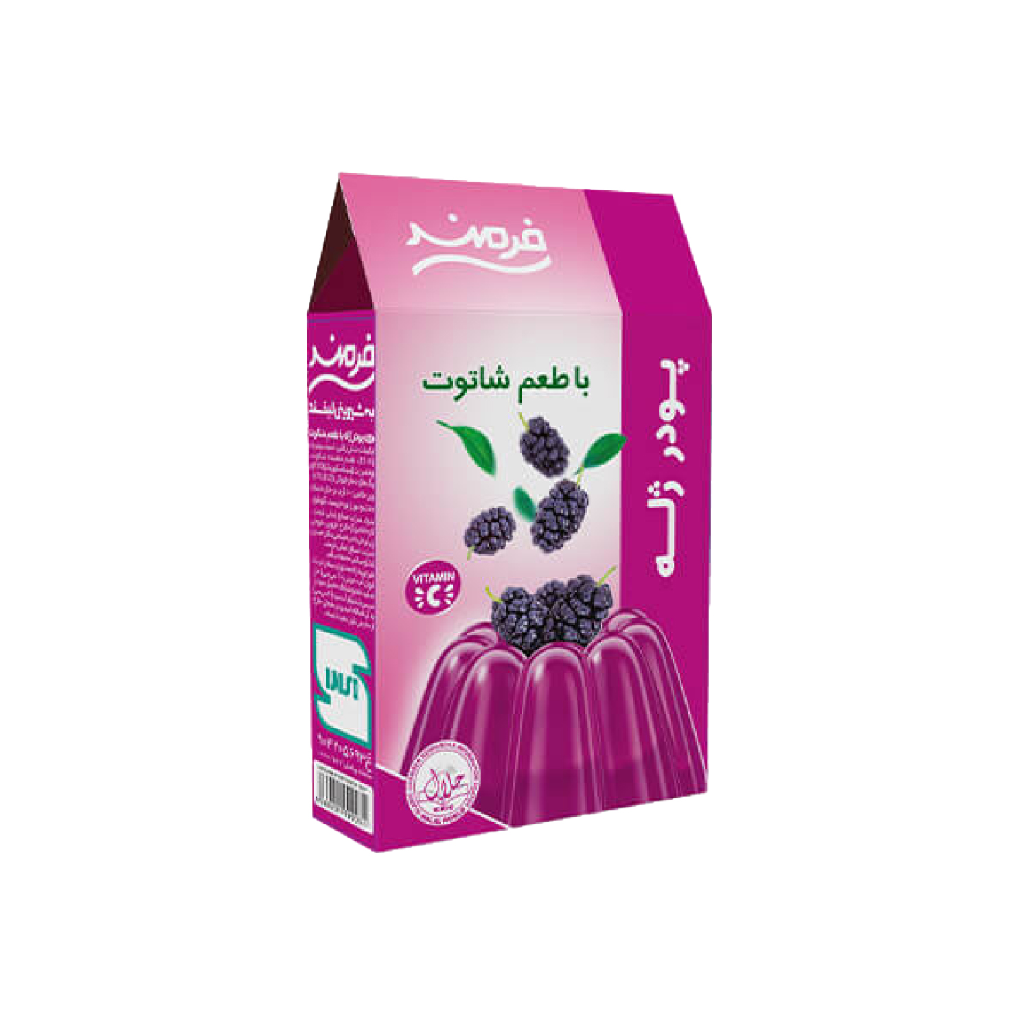 پودر ژله با طعم شاتوت فرمند