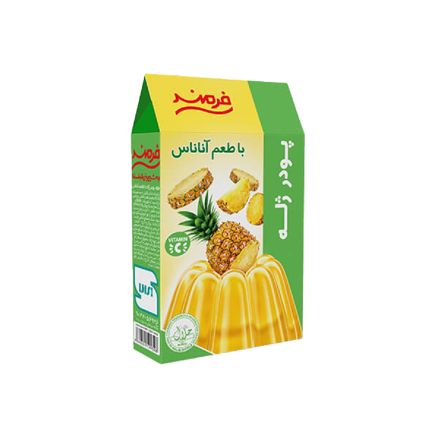 پودر ژله با طعم آناناس فرمند