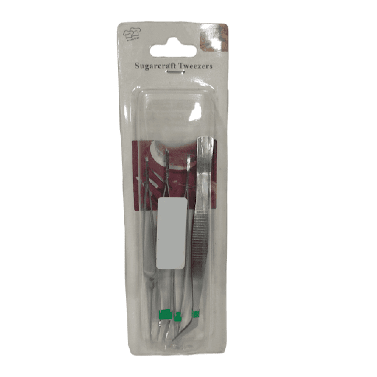 پنس گارنیش فلزی sugarcraft tweezers