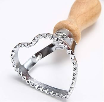 قالب راویولی قلبی دسته چوبی