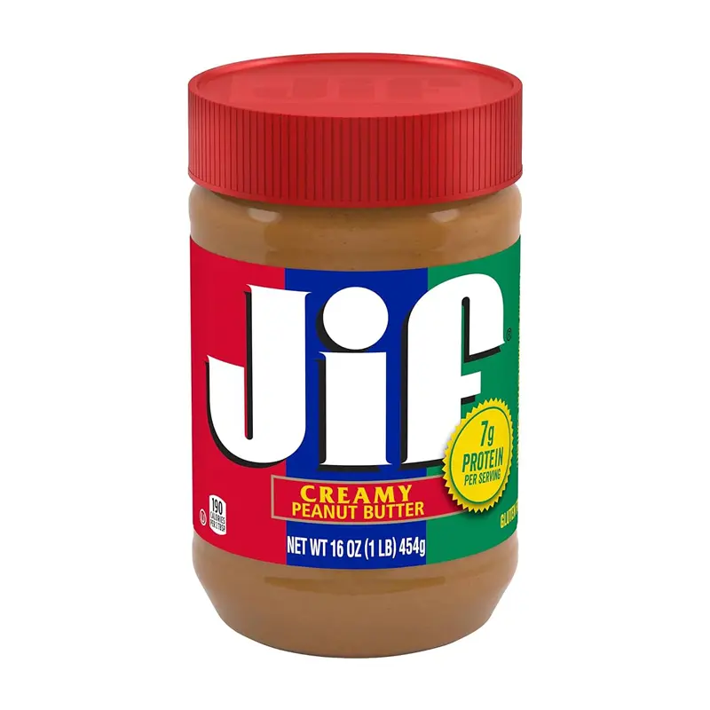 کره بادام زمینی جیف کرمی - jif creamy peanut